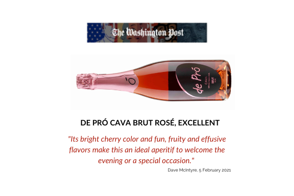 De Pró Cava rosé ideal for Valentine's