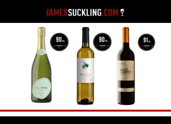Wines from the Long Wines portfolio with 90+ suckling points