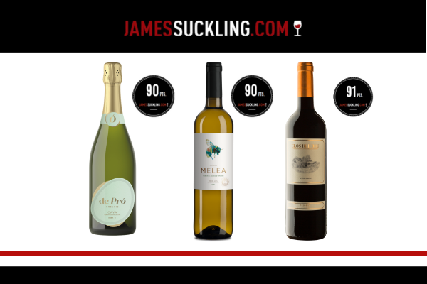 Wines from the Long Wines portfolio with 90+ suckling points